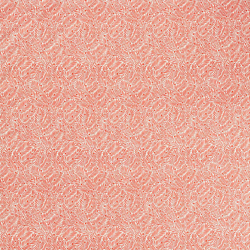 TESSUTO "YEW & ARIL WATERMELON" - Morris & Co. - Sanderson