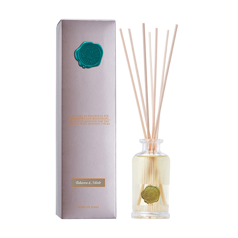 Diffusore a bastoncino "Tabacco & Miele", Hypno Casa, 100 ml