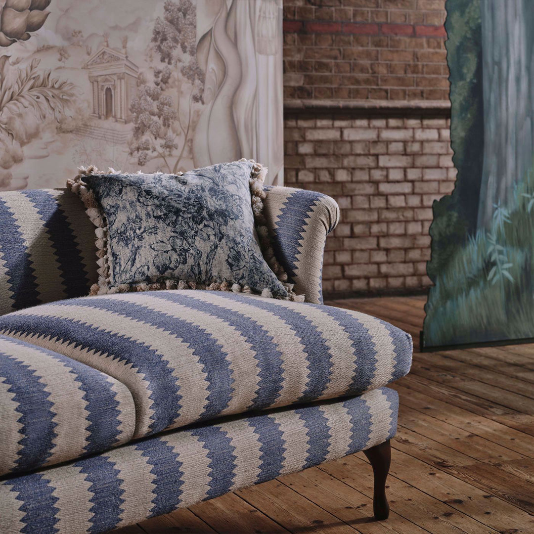 TESSUTO "APERIGON SWAG - WOAD" - Giles Deacon - SANDERSON