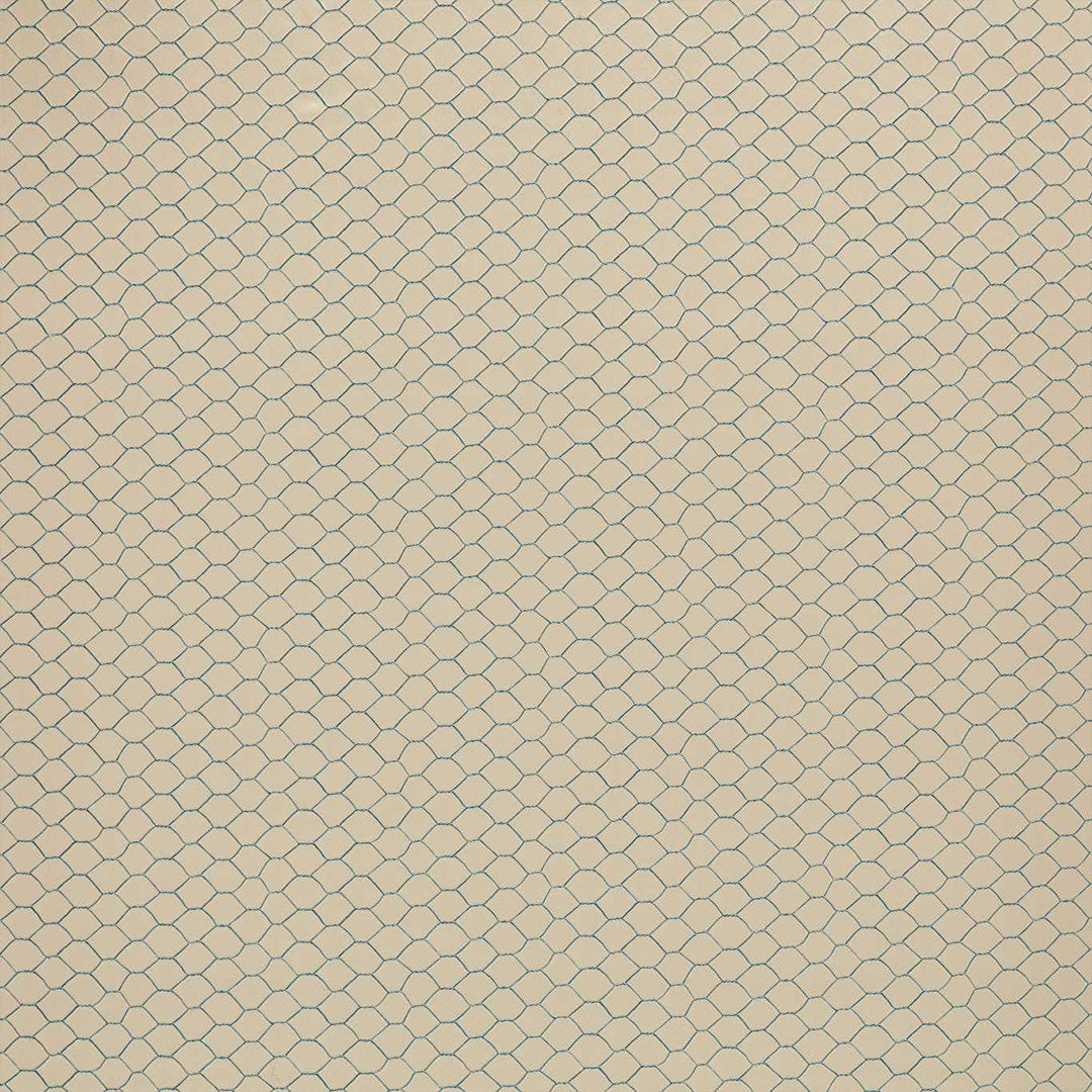 TESSUTO "BANTAM NET - WOAD" - Giles Deacon - SANDERSON
