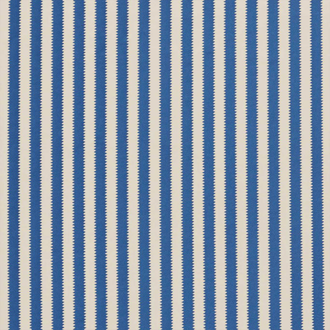 TESSUTO "REGENCY APERIGON BRIGHTON BLUE/LINEN" - Giles Deacon - SANDERSON