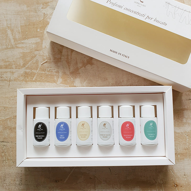 Essenza per bucato “Kit 6 profumi”, 20 ml
