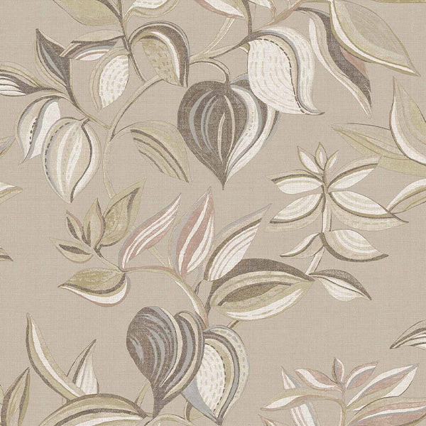 Carta da parati "Sboccia in Beige", a metraggio o rotolo