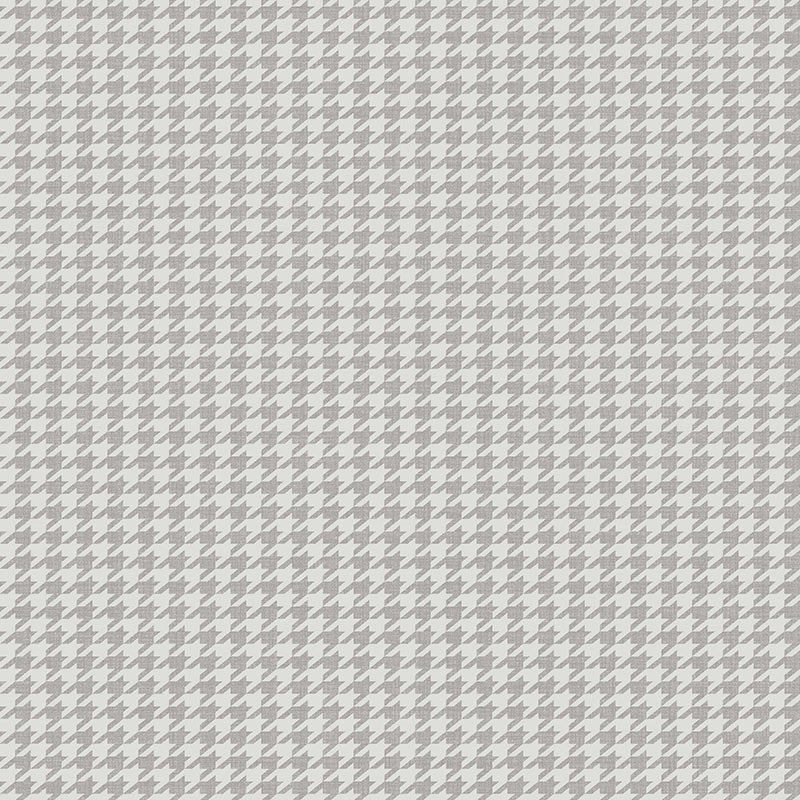 Carta da parati "Pied de Poule Dark Beige" a metraggio o rotolo