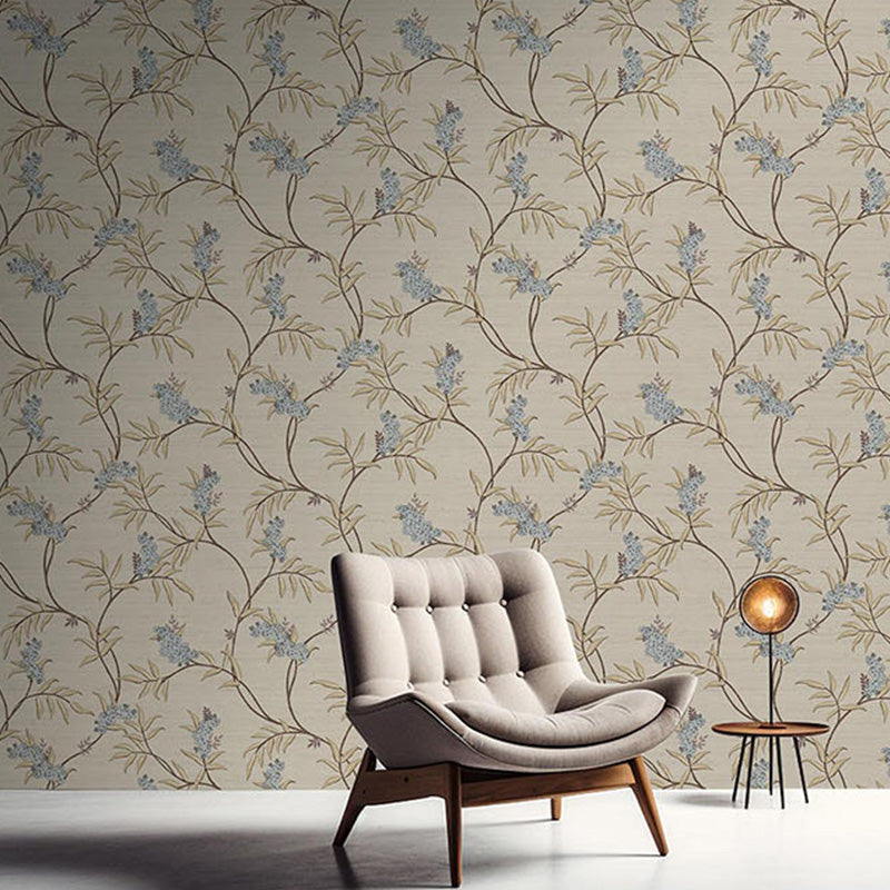 Carta da parati "Ramage Raffinato Grigio", a metraggio o rotolo