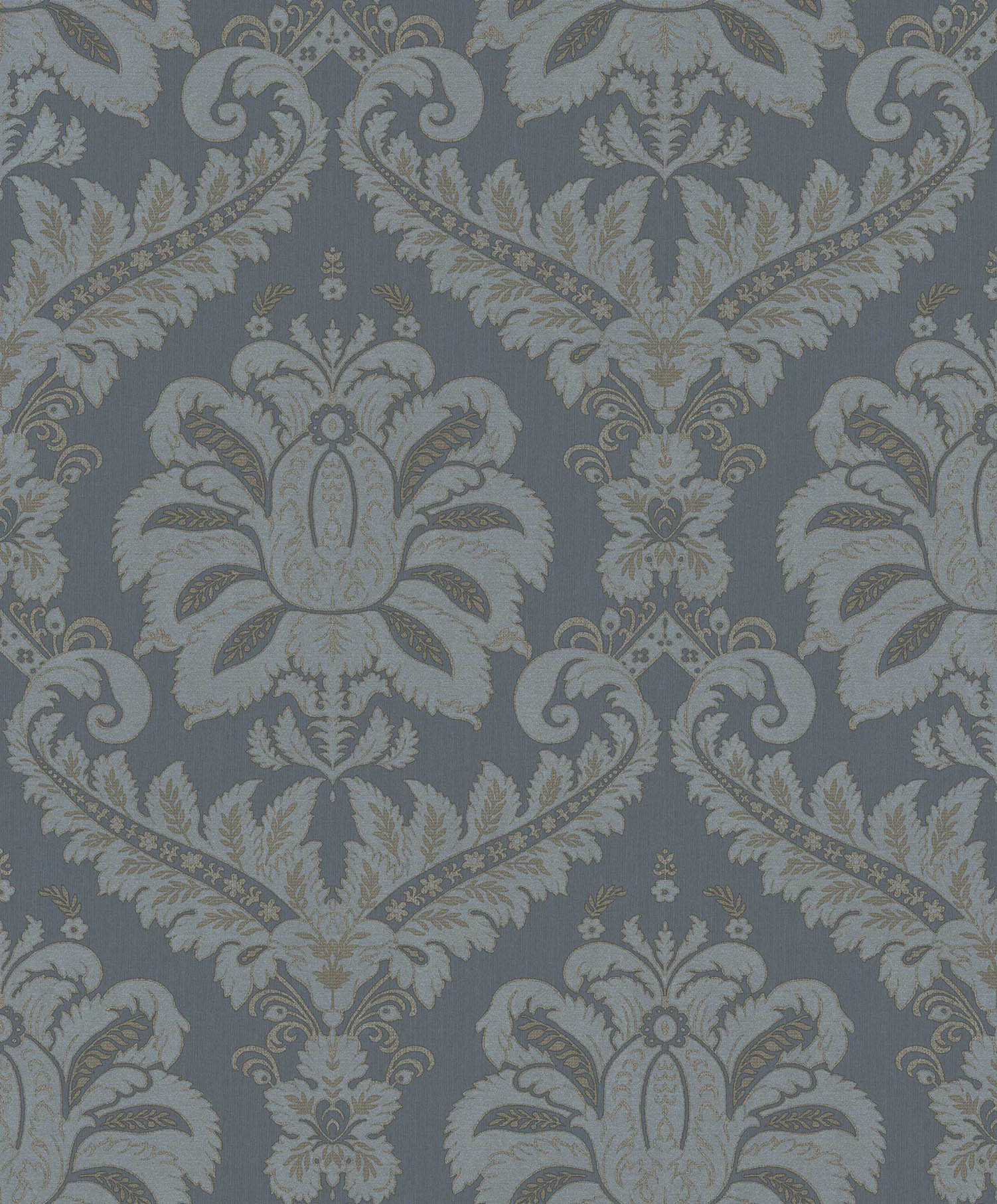 Carta da parati “Fregio decorativo su sfondo antracite” a metraggio o rotolo