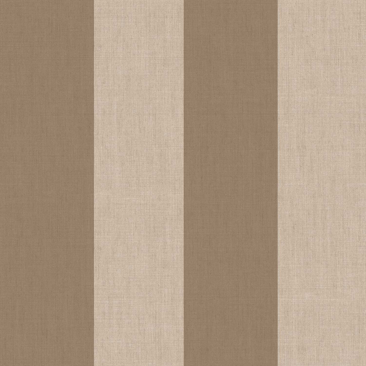 Carta da parati "Strisce larghe grandi marrone e beige", a metraggio o a rotolo