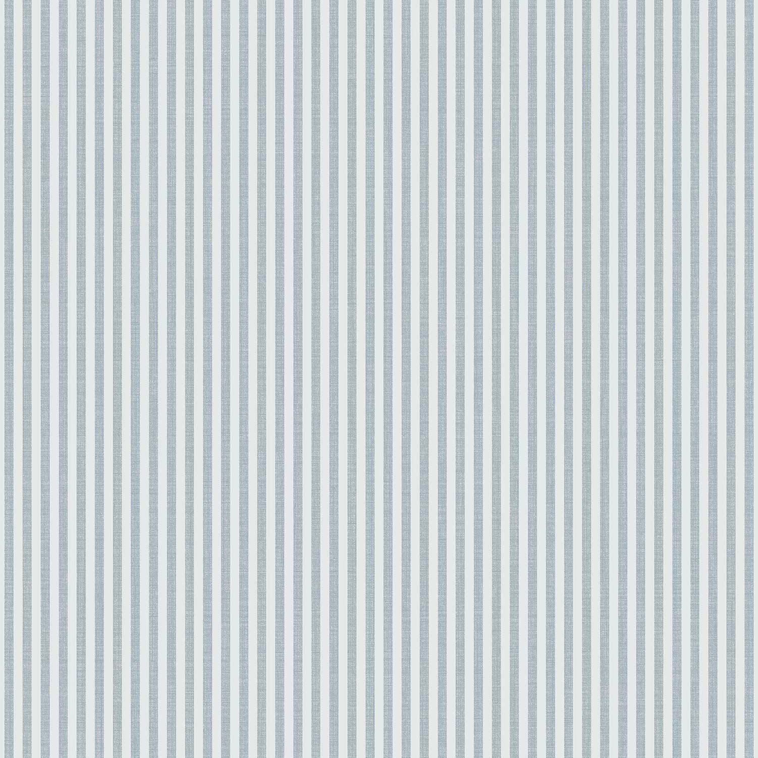 Carta da parati "Strisce strette celeste e bianco", a metraggio o a rotolo