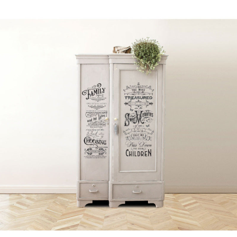 Redesign Decor Transfers “FAMILY HEIRLOOMS” 56 x 68 cm