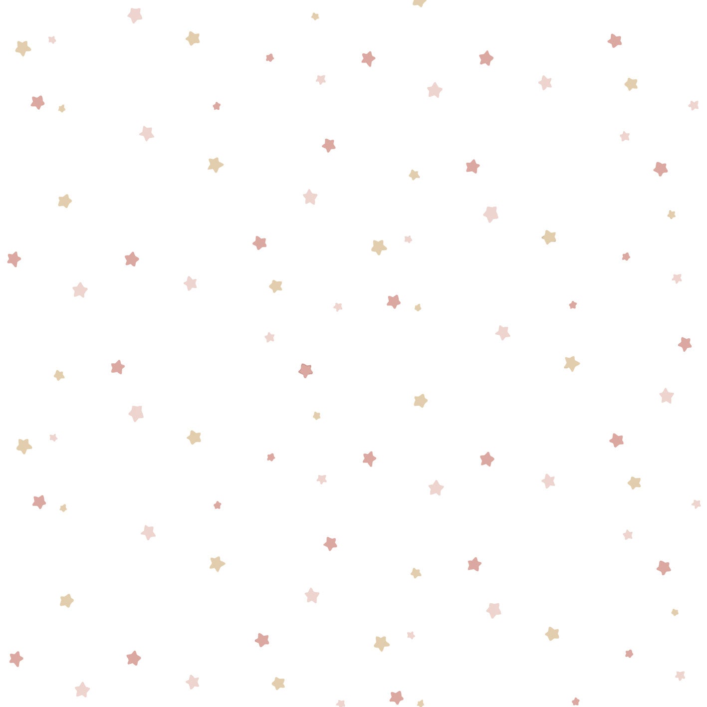 Carta da parati "Stelline colorate su toni del rosa”, a metraggio o a rotolo
