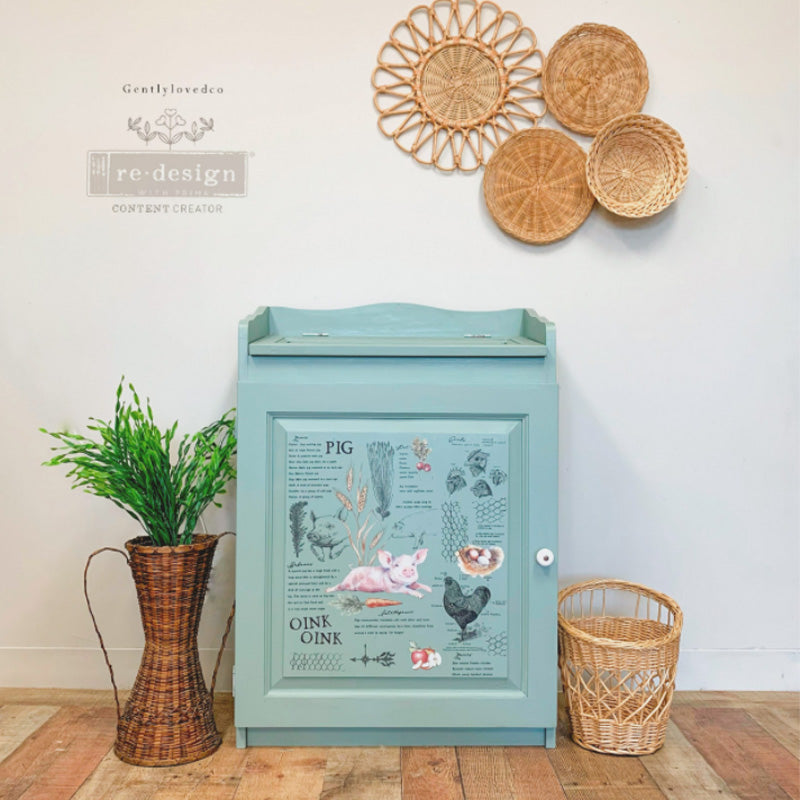 Redesign Decor Transfers "FARM LIFE" 61 x 89 cm