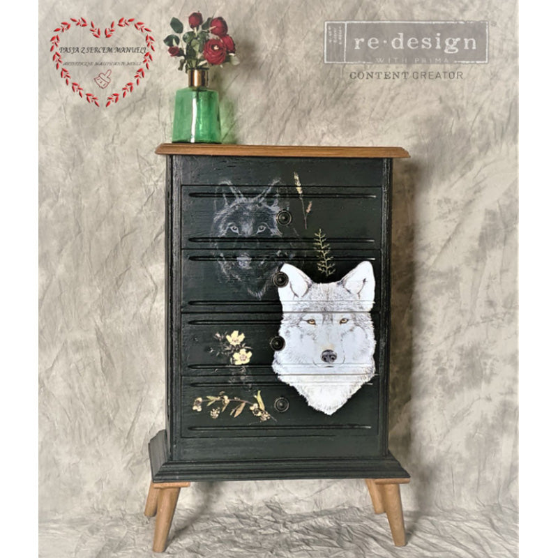 Redesign Decor Transfers "GRAY WOLF" 61 x 89 cm