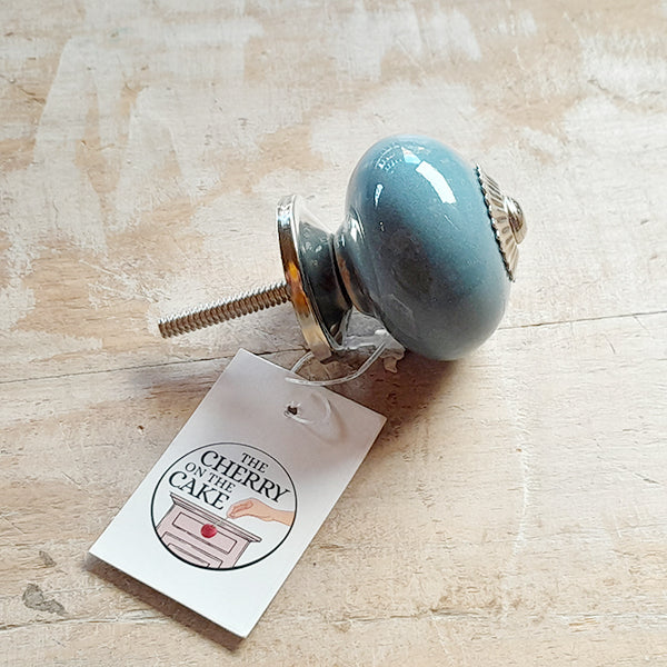 Pomello in ceramica “Cerulean Eyes”