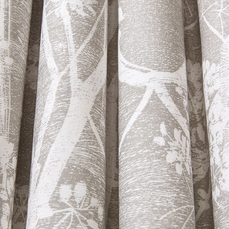 TESSUTO "Cow Parsley Linen White & Taupe" - The Contemporary - Cole & Son