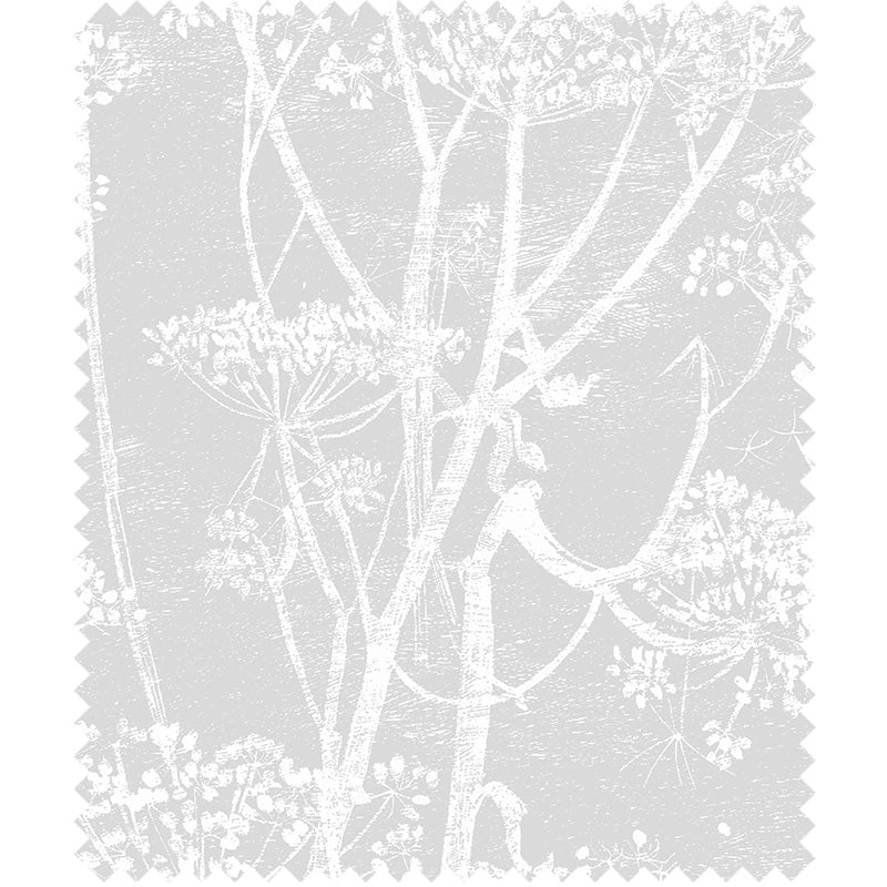 TESSUTO "Cow Parsley Linen Soft Grey" - The Contemporary - Cole & Son