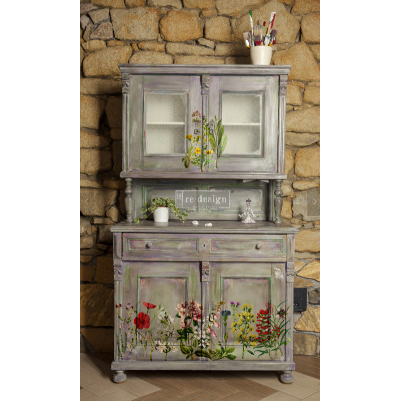 Redesign Decor Transfers "THE FLOWER FIELDS" 61 x 89 cm