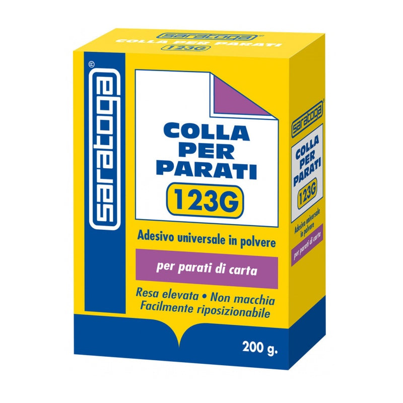 Colla per Parati 123G -200 gr - Saratoga