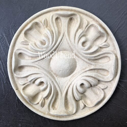 Fregio Decorativo "Rosone Romano", WoodUbend