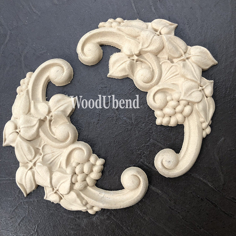 Coppia di fregi "Bacco", WoodUbend