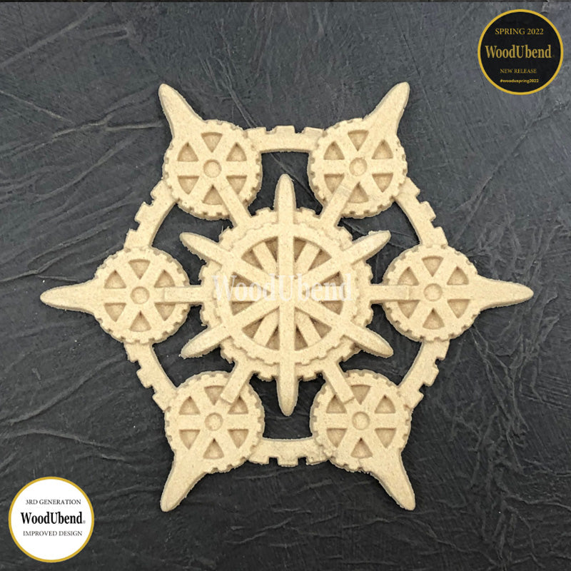 Fregio Decorativo “Futuro”, WoodUbend