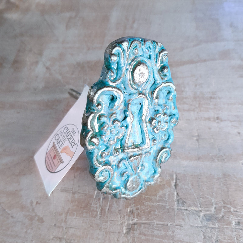 Pomello in ferro “Lucchetto Antico”