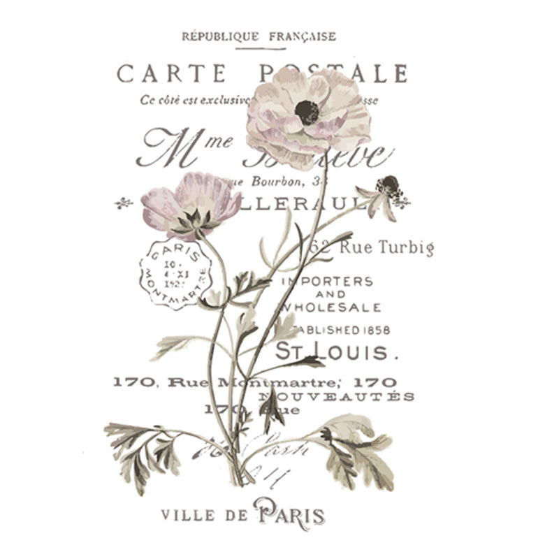 Redesign Decor Transfers "CARTE POSTALE" 61 x82 cm