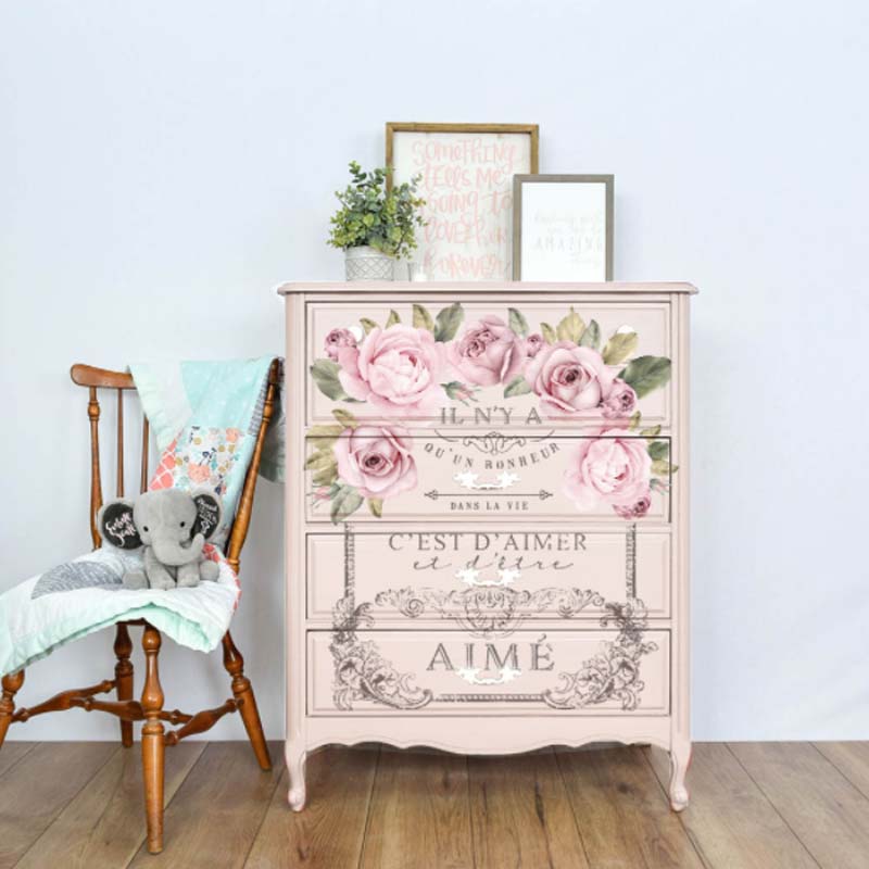 Redesign Decor Transfers "DANS LA VIE" 63,5x89 cm