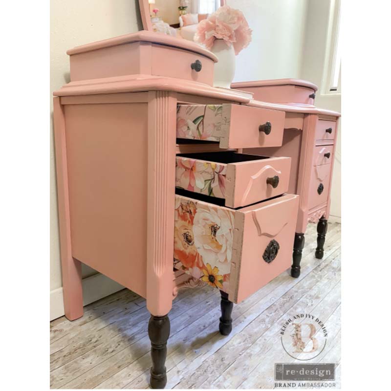 Redesign Decor Transfers “ROSE CELEBRATION” 112 x 76 cm