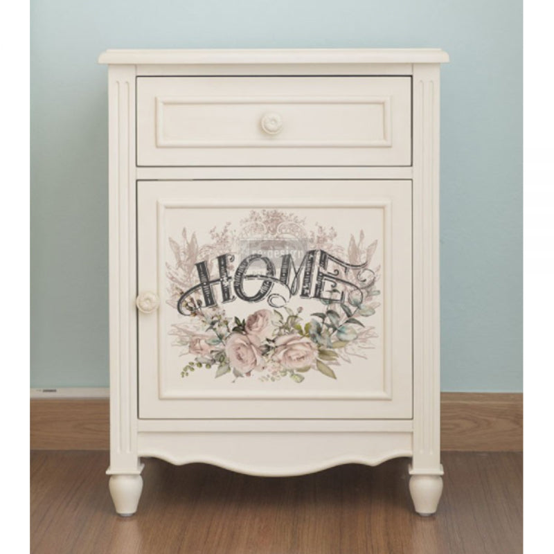 Redesign Decor Transfers "FLORAL HOME" 28 x 40 cm