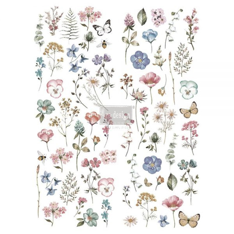 Redesign Decor Transfers "DELICATE FLEUR" 56 x 76 cm