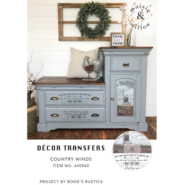 Redesign Decor Transfers “COUNTRY WINDS” 41x56 cm