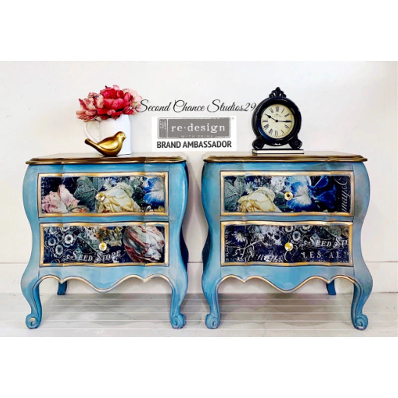 Carta da Découpage "BRIDGETTE" in Tessuto 48x76cm