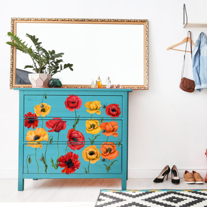 Redesign Decor Transfers "POPPY GARDENS" 61 x 76 cm