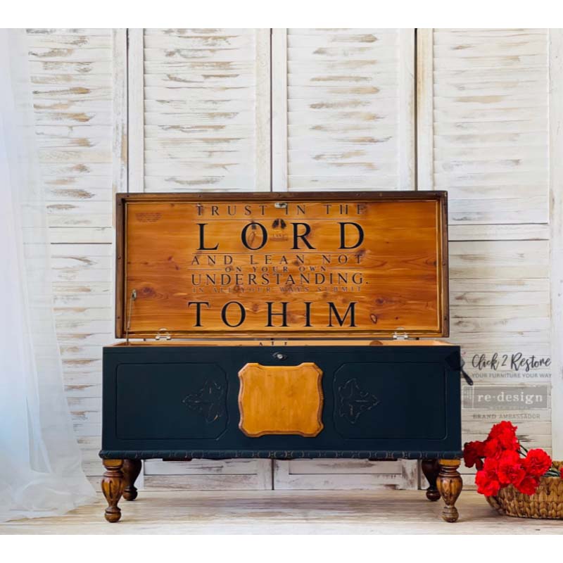 Redesign Decor Transfers "TRUST IN THE LORD" 56x76 cm