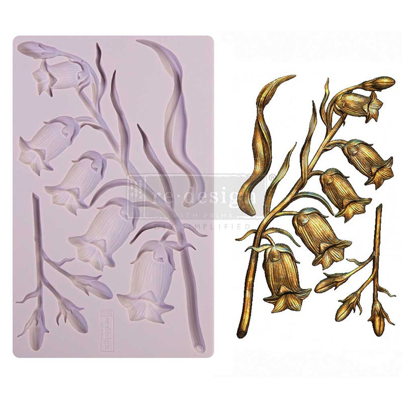 Redesign Decor Moulds "Sweet Bellflower" 12,7 x 20,3 cm