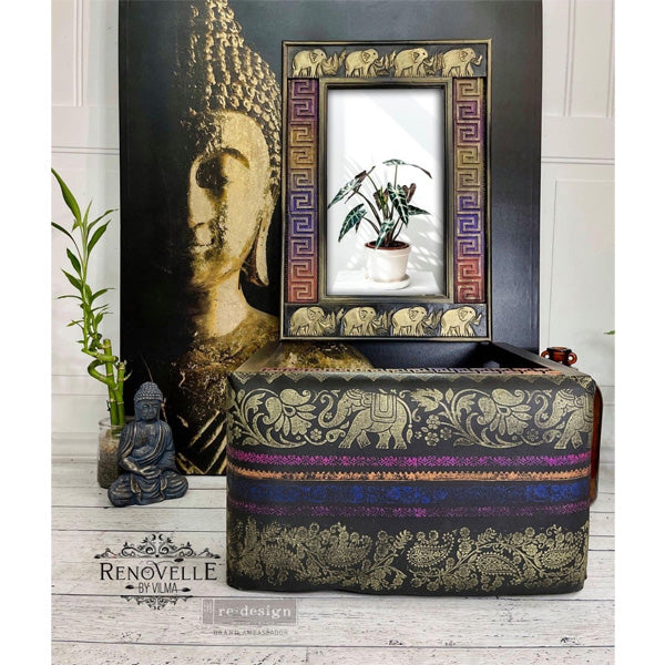 Redesign Decor Stamp " BOHEMIAN DREAMER " 30,5 x 30,5 cm