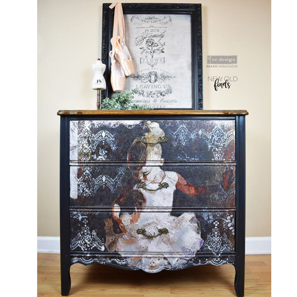 Carta da Découpage "Dancer" in Carta di Riso 59x84 cm