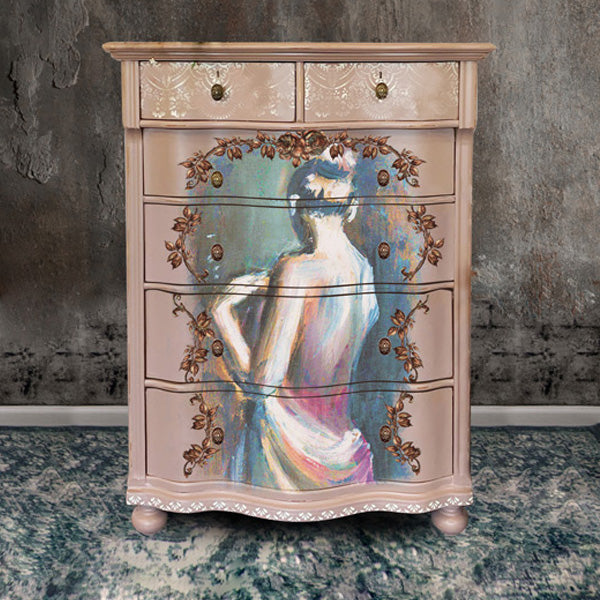 Carta da Découpage "Harmony" in Carta di Riso 59x84 cm