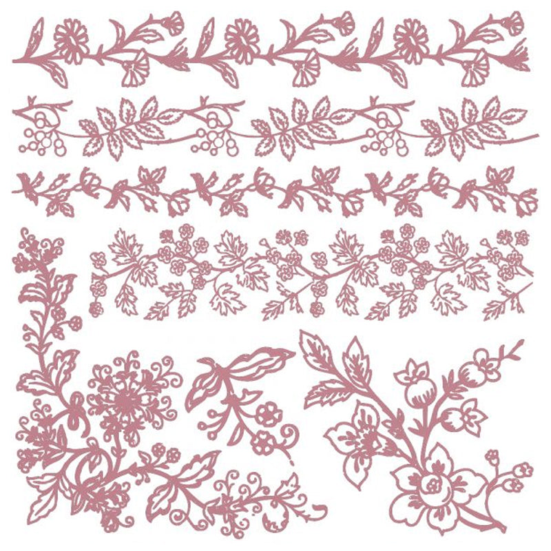 Redesign Decor Stamp "BOLD BRANCHES" 30,5 x 30,5 cm