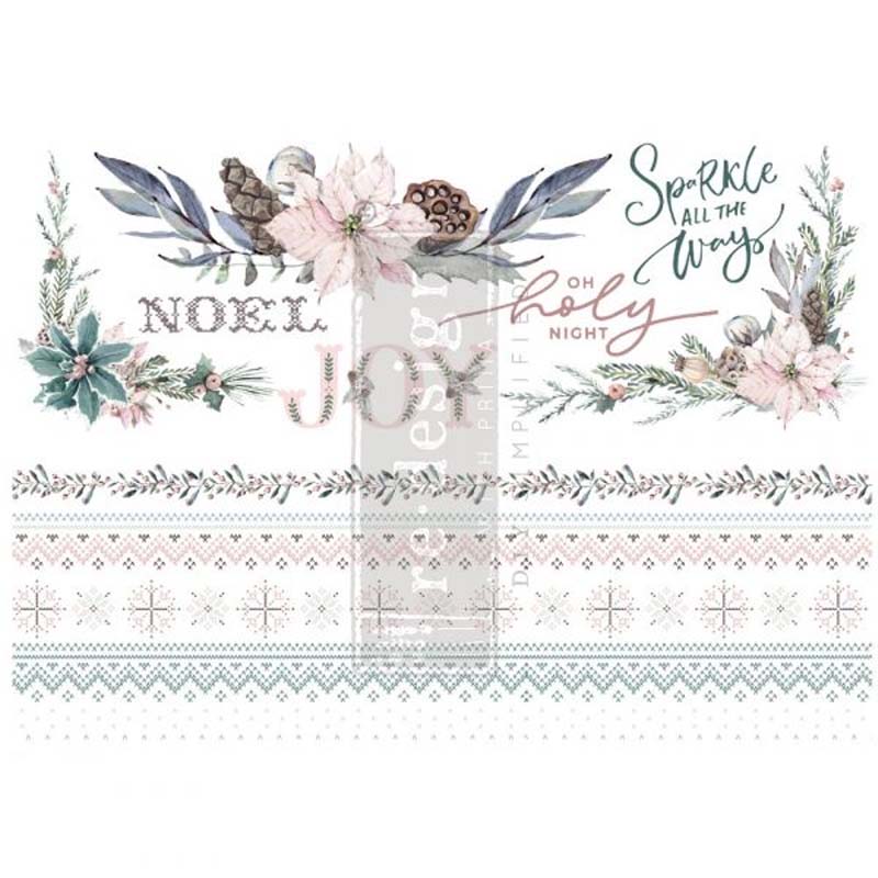 Redesign Decor Transfers “SPARKLE & JOY” 61 x 89 cm