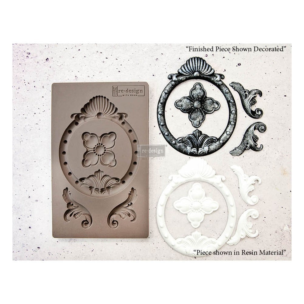 Moldes de decoración Rediseñados "Gracia Celestial" 12,7 x 20,3 cm