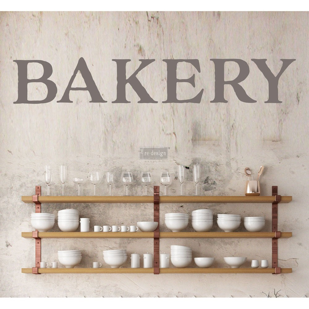 Redesign Decor Transfers "BAKERY" 38x68,5 cm