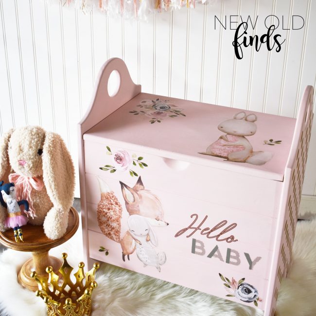 Redesign Decor Transfers "HELLO BABY" 56 x 76 cm