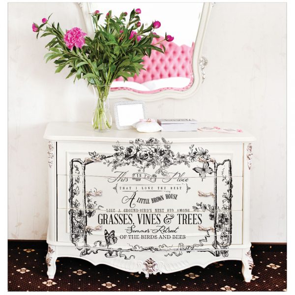 Redesign Decor Transfers "THE BIRDS & THE BEES" 56 x 81 cm