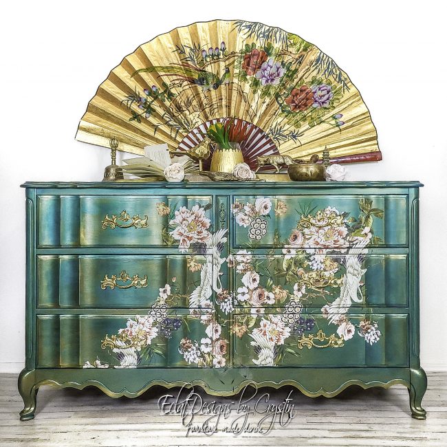 Redesign Decor Transfers "ELEGANCE & FLOWERS" 122 x 89 cm