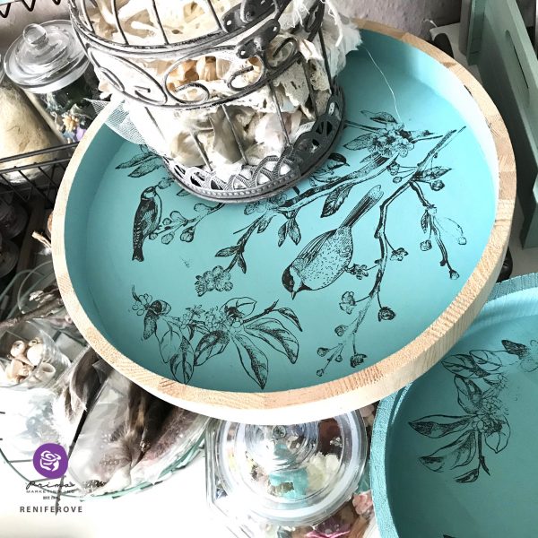 Redesign Decor Stamp "SPRINGTIME" 30,5 x 30,5 cm