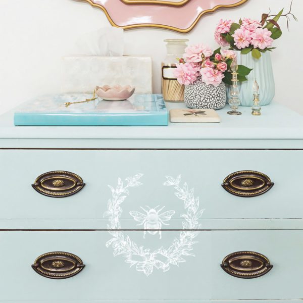 Redesign Decor Stamp "FRENCH LAURELS" 30,5 x 30,5 cm