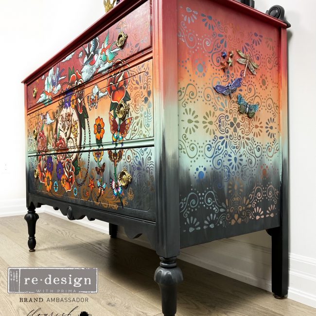 Redesign Decor Transfers "CECE INKED FLASH" 61 x 89 cm