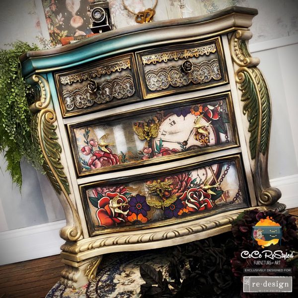 Redesign Decor Transfers "CECE INKED FLASH" 61 x 89 cm