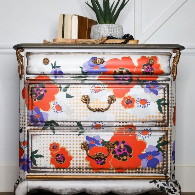 Redesign Decor Transfers "CECE MODERNIST FLORAL" 61 x 89 cm